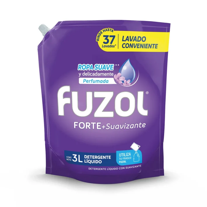 Fuzol Detergente Con Suavizante (3L)
