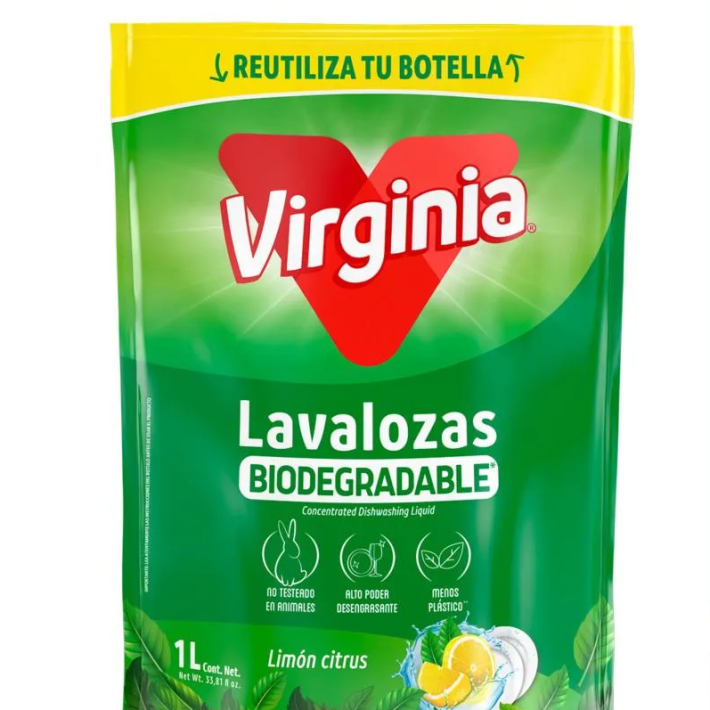 Lavalozas Concentrado Virginia DP Limon Citrus (1000 ml)