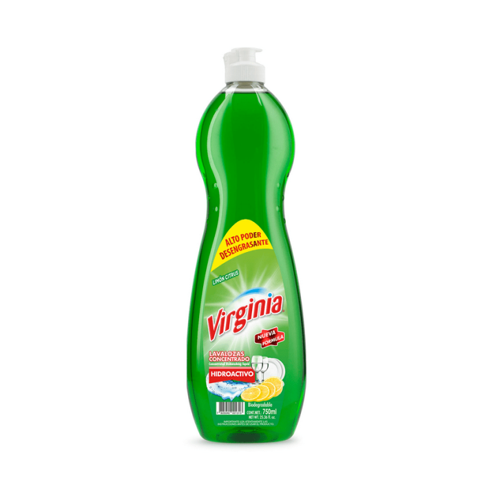 Lavaloza líquido limón Virginia (750ml)