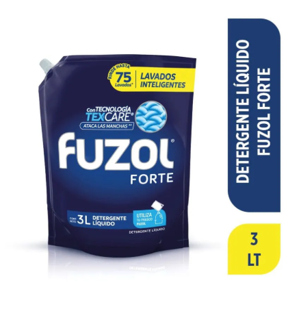 Detergente Líquido Fuzol Forte (3L)