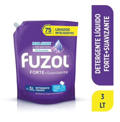 Fuzol Detergente Con Suavizante (3L)