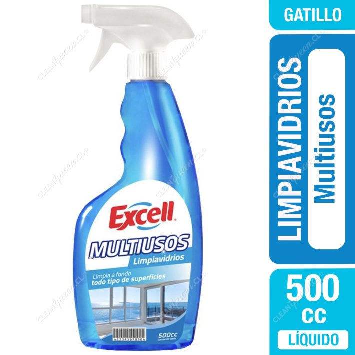 Limpia Vidrio Multiusos Excell (500ml)