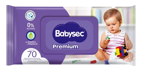 Toalla Húmeda Babysec (70u)
